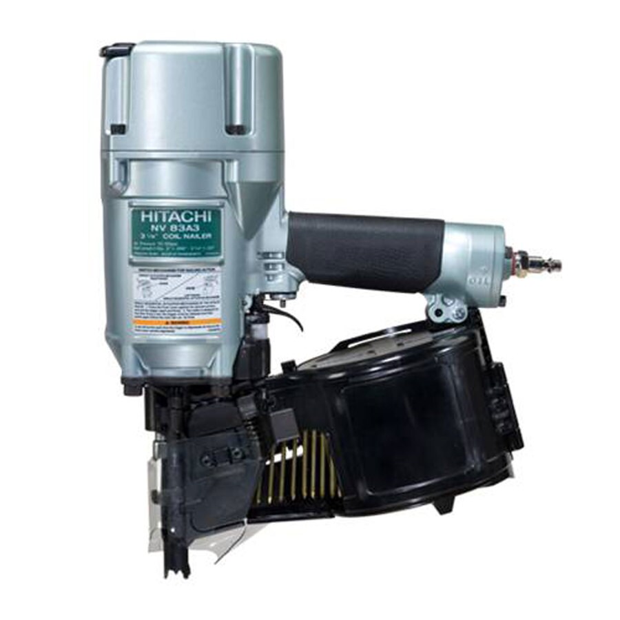 Shop Metabo HPT 30-Degree Pneumatic Framing Nailer with 4-Gallon Single  Stage Portable Electric Twin Stack Air Compressor at Lowes.com